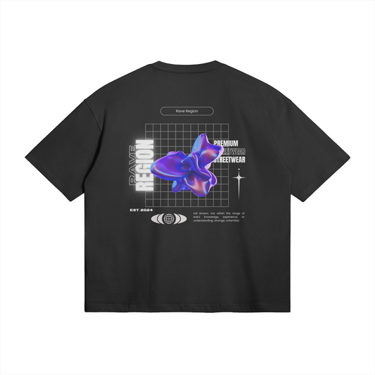 Star Swoosh x Rave Grid Extra Oversized Tee