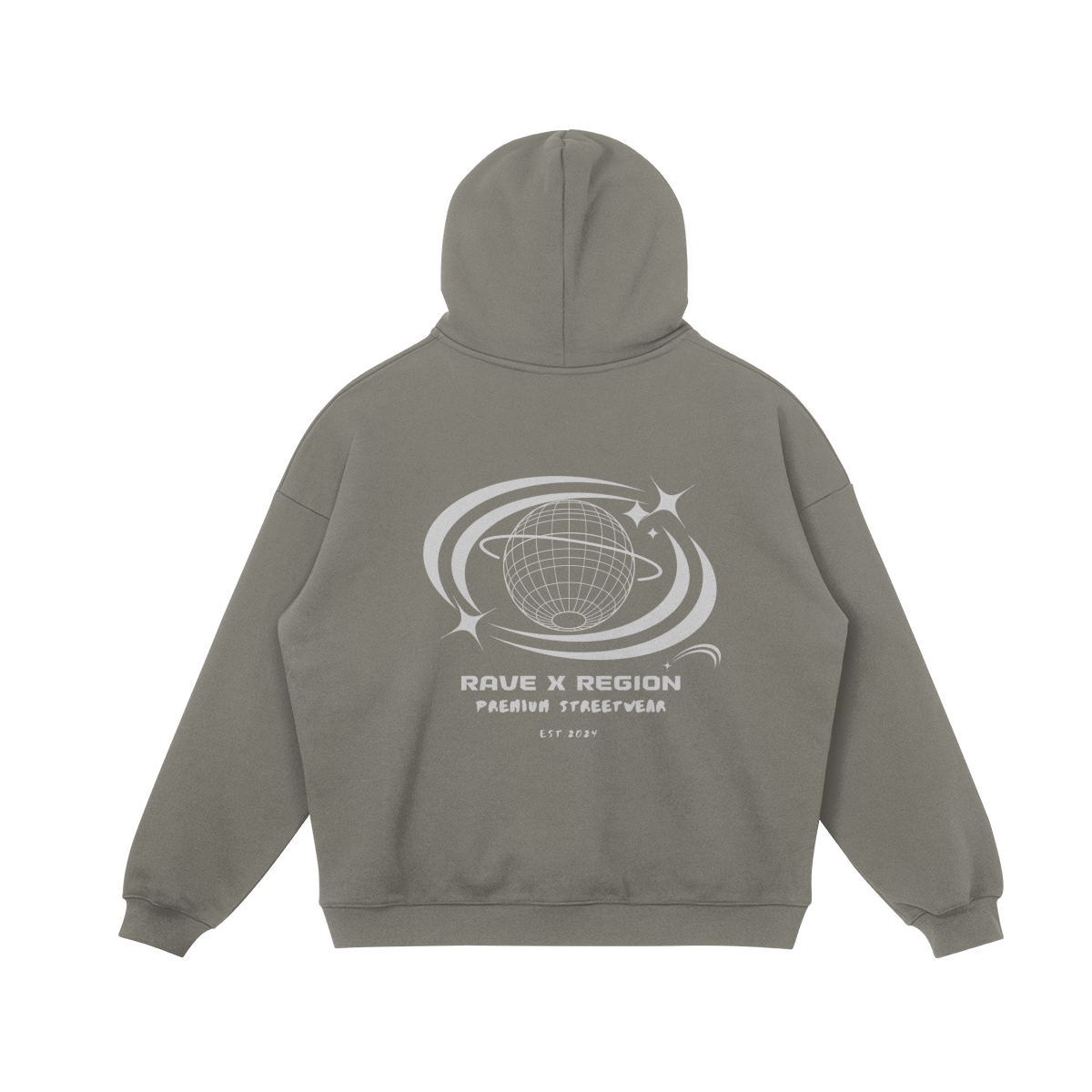 Script x Trails Cosmo Globe Oversized Hoodie