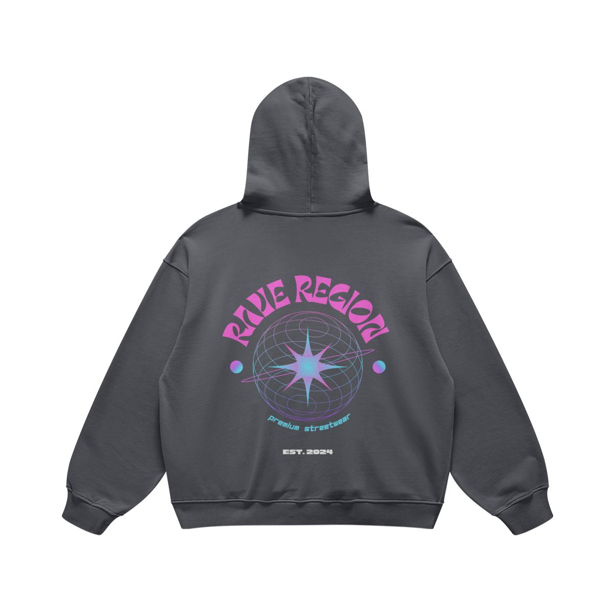 Star Swoosh x Retro Elips Oversized Hoodie