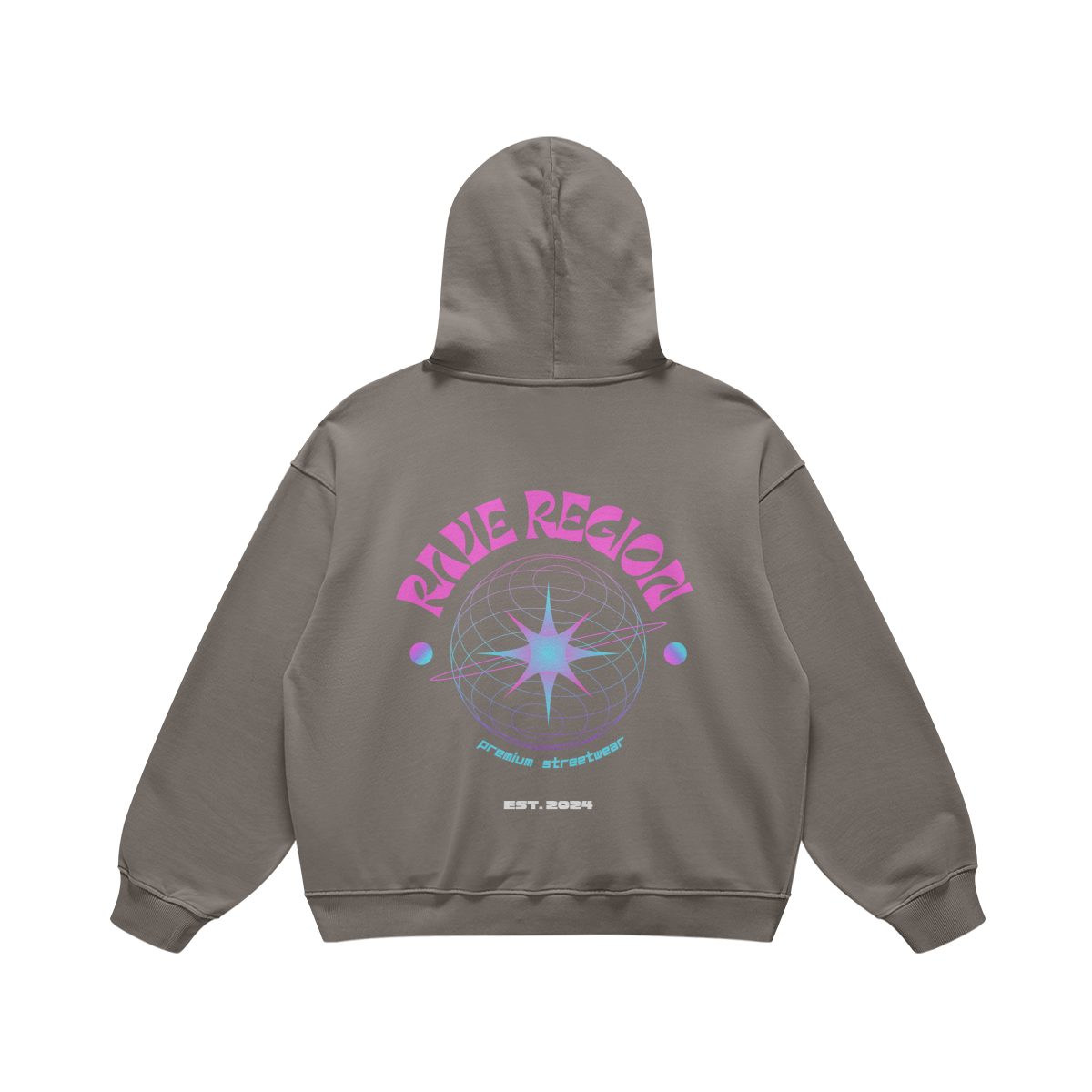 Star Swoosh x Retro Elips Oversized Hoodie