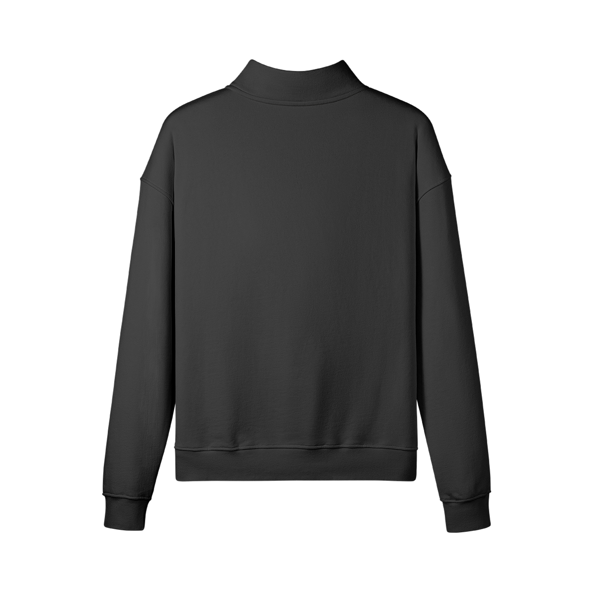 Cosmic Starlight Oversized Plain Half Zip Fleece