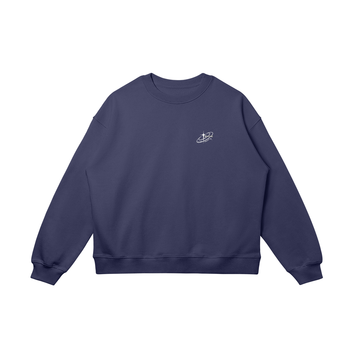 Cosmic Starlight Oversized Plain Sweatshirt