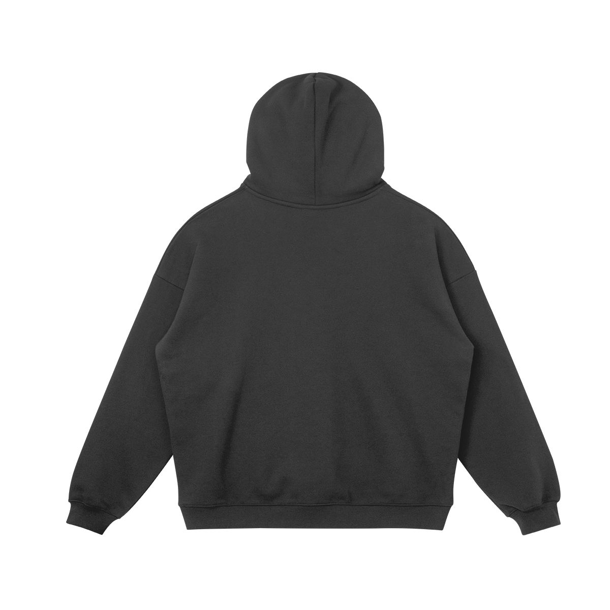 Star Swoosh Oversized Plain Hoodie