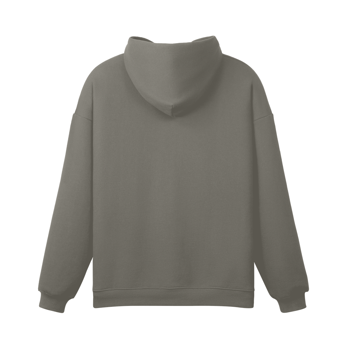 Star Swoosh Oversized Plain Hoodie