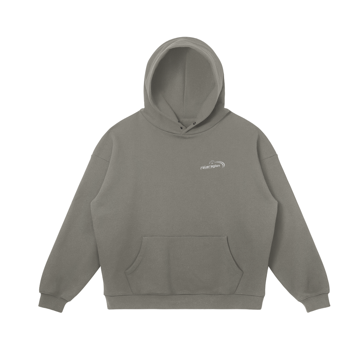 Star Swoosh Oversized Plain Hoodie