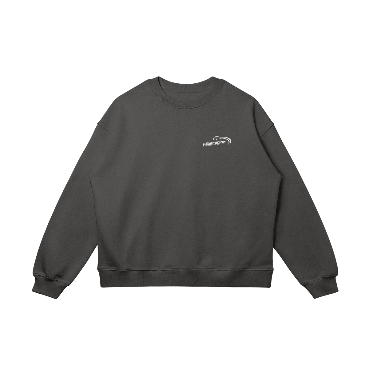 Star Swoosh Oversized Plain Sweatshirt