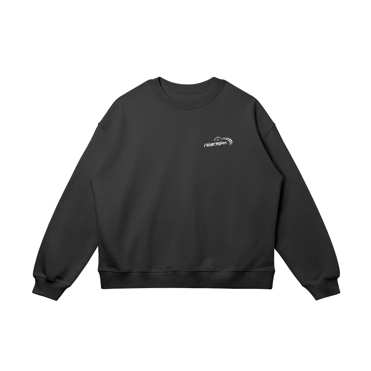 Star Swoosh Oversized Plain Sweatshirt