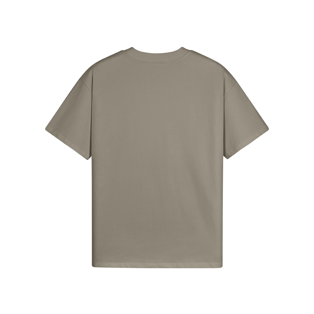 Script Oversized Plain Tee