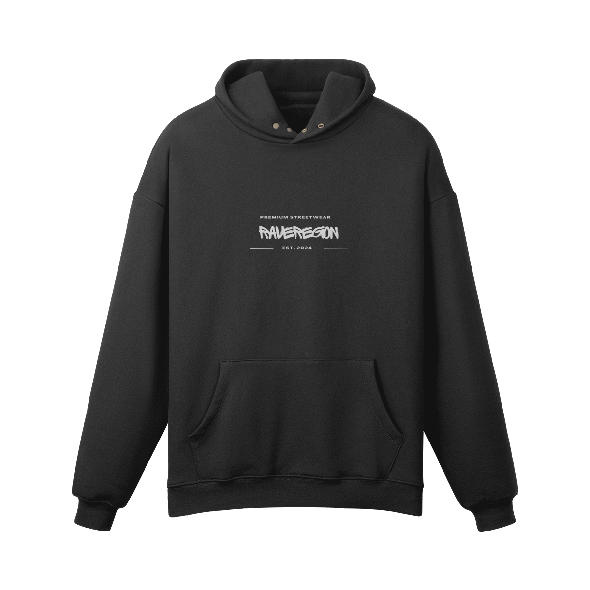 Premium Graffiti Oversized Plain Hoodie