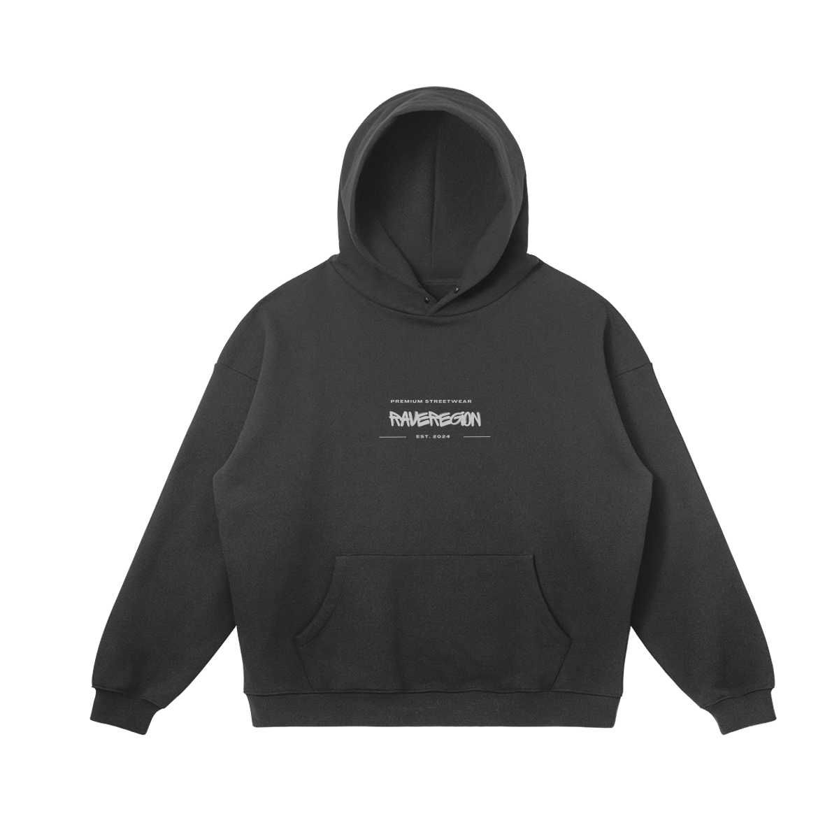 Premium Graffiti Oversized Plain Hoodie