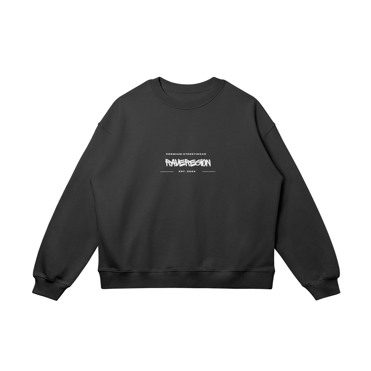 Premium Graffiti Oversized Plain Sweatshirt