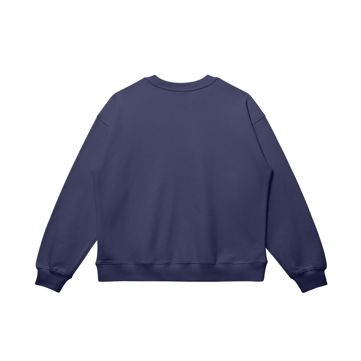 Cosmic Trails Oversized Plain Sweatshirt