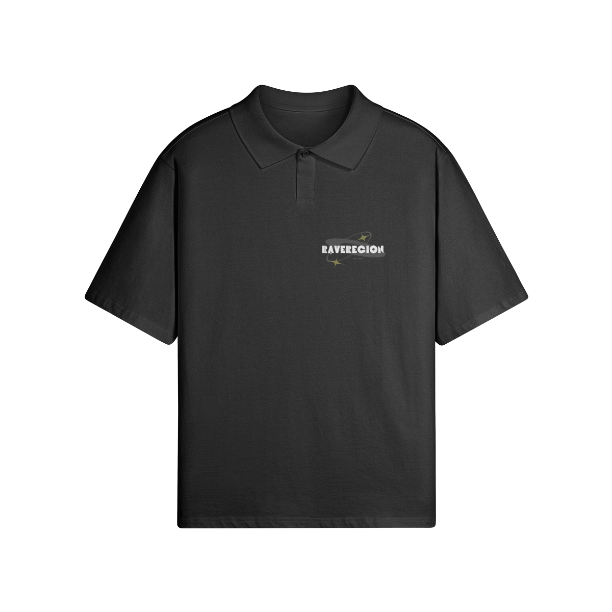 Cosmic Trails Oversized Plain Polo