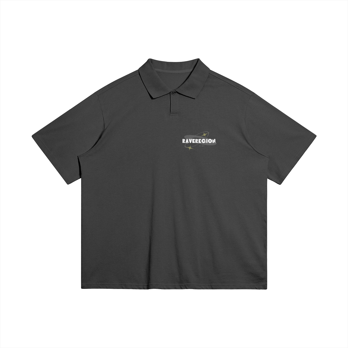 Cosmic Trails Oversized Plain Polo